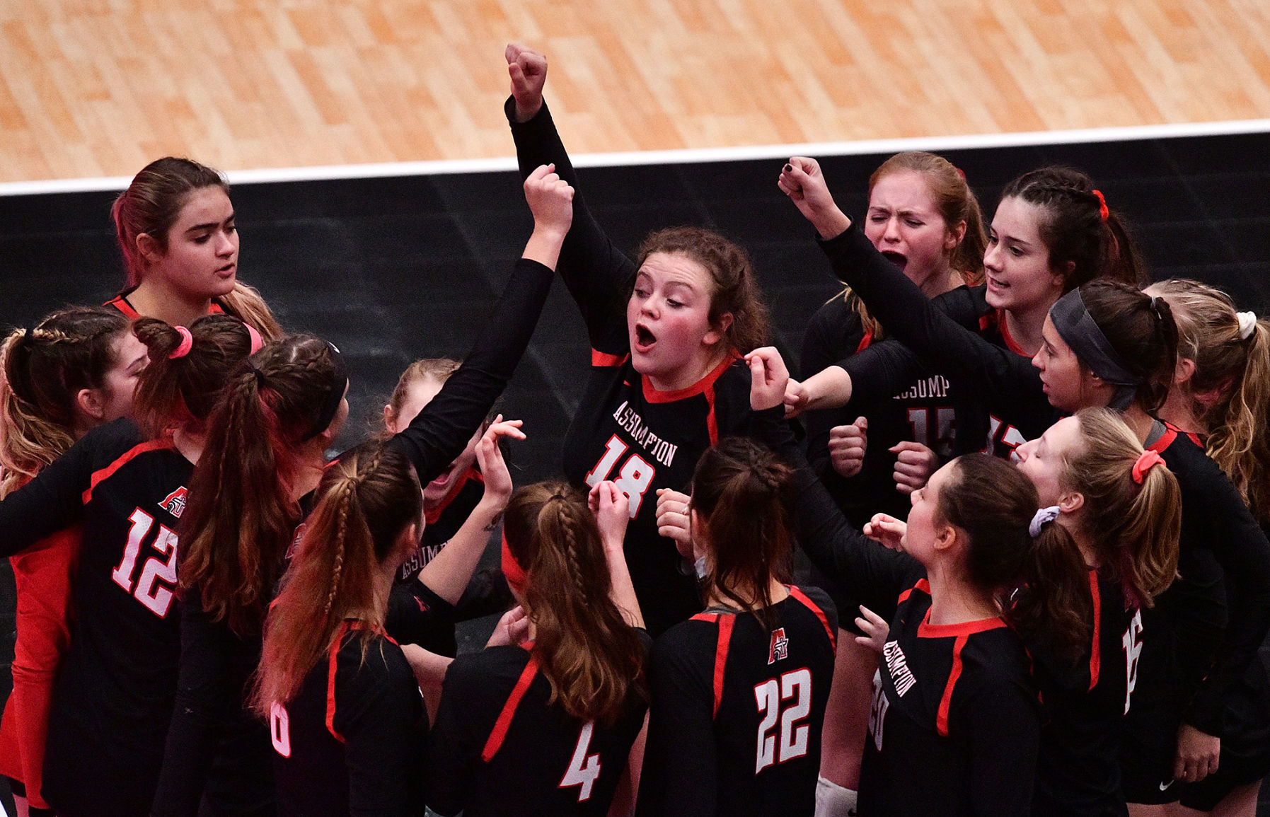 Davenport Assumption vs Union state volleyball